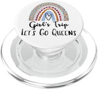 Girls Trip 2026, Let's Go Queens, Girl Squad Weekend Trip PopSockets PopGrip for MagSafe