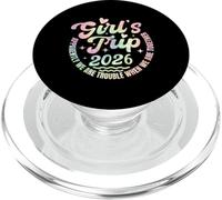 Girls Trip 2026 Trouble When We Are Together Tie Dye PopSockets PopGrip for MagSafe