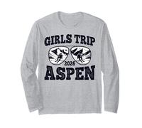 Girls Trip Aspen 2026 Ski Weekend Mountain Getaway Long Sleeve T-Shirt