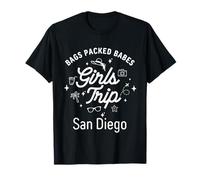 Girls Trip Babes Vacation Travel San Diego T-Shirt