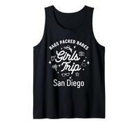 Girls Trip Babes Vacation Travel San Diego Tank Top