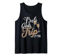 Girls Trip Bali 2026 Birthday Squad Womens Weekend Vacation Tank Top