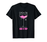 Girls Trip Beach Drink Salt Lake City Utah T-Shirt