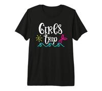 Girls Trip Beach Vacation Cruise Ship Group Matching Premium T-Shirt
