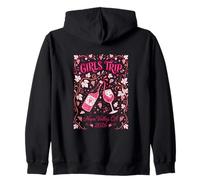 Girls Trip California Wine Tasting Vineyard Tour Zip Hoodie