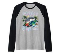Girl's Trip Captain Cruise Vacation Raglan Baseball Tee