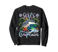 Girl's Trip Captain Cruise Vacation Sweatshirt