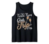 Girls Trip Costa Rica 2026 Birthday Squad Vacation Weekend Tank Top