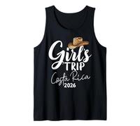 Girls Trip Costa Rica 2026 Vacation Weekend Birthday Squad Tank Top