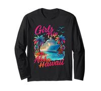 Girls Trip Cruise Aloha Hawaii 2026 Matching Family Cruise Long Sleeve T-Shirt