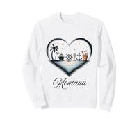 Girls Trip Cruise Vacation Travel Montana Sweatshirt