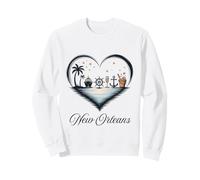 Girls Trip Cruise Vacation Travel New Orleans Sweatshirt