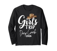 Girls Trip Deep Creek 2026 Vacation Weekend Birthday Squad Long Sleeve T-Shirt