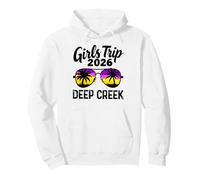Girls Trip Deep Creek 2026 Vacation Weekend Birthday Squad Pullover Hoodie