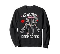 Girls Trip Deep Creek 2026 Vacation Weekend Birthday Squad Sweatshirt