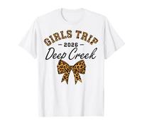 Girls Trip Deep Creek 2026 Vacation Weekend Birthday Squad T-Shirt