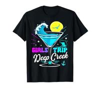Girls Trip Deep Creek 2026 Vacation Weekend Birthday Squad T-Shirt