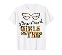Girls Trip Deep Creek 2026 Vacation Weekend Birthday Squad T-Shirt