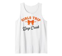 Girls Trip Deep Creek 2026 Vacation Weekend Birthday Squad Tank Top