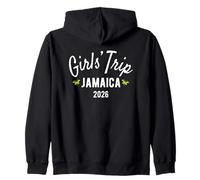 Girls' Trip Jamaica 2026 | Girls Travel Vacation Zip Hoodie