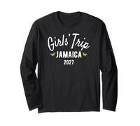 Girls' Trip Jamaica 2027 | Girls Travel Vacation Long Sleeve T-Shirt