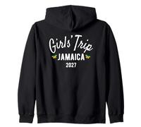 Girls' Trip Jamaica 2027 | Girls Travel Vacation Zip Hoodie