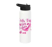 Girls Trip Las Vegas Weekend Bachelorette Party Stainless Steel Insulated Water Bottle