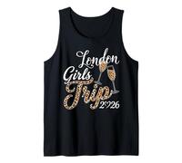 Girls Trip London 2026 Birthday Squad Weekend Vacation Tank Top