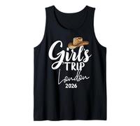 Girls Trip London 2026 Vacation Weekend Birthday Squad Tank Top