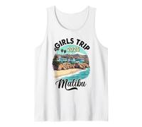 Girls Trip Malibu 2026 Beach Travel Summer Design Tank Top