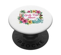 Girls Trip Maui Hawaii Beach Vacation Memories PopSockets Adhesive PopGrip