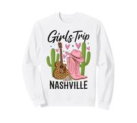 Girls Trip Nashville Bachelorette Travel Sweatshirt
