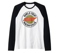 Girls Trip Nashville Travel Raglan Baseball Tee