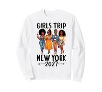 Girls Trip New York 2027 Melanin Queen Group Sweatshirt