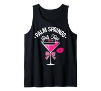 Girls Trip Palm Springs 2026 Birthday Squad Womens Weekend Tank Top