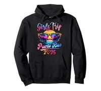 Girls Trip Puerto Rico 2025 Matching Summer Vacation Women Pullover Hoodie