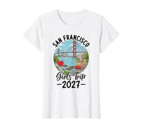 Girls Trip San Francisco 2027 Vacation T-Shirt