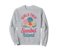 Girl's Trip Sanibel Island Girls Travel Crew Florida Besties Sweatshirt