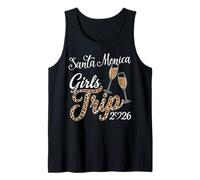 Girls Trip Santa Monica 2026 Birthday Squad Weekend Vacation Tank Top