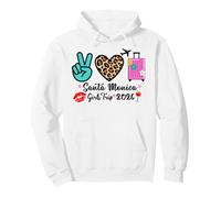 Girls Trip Santa Monica 2026 Vacation Weekend Birthday Squad Pullover Hoodie