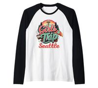 Girls Trip Seattle Matching Travel Tee Raglan Baseball Tee