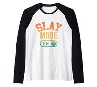 Girls Trip Slay Mode On Funny Baddie Raglan Baseball Tee