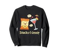 Girls Trip Snacks & Gossip Funny Airport Swap Sweatshirt