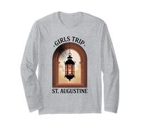 Girl's Trip St. Augustine Girls Travel Crew Florida Besties Long Sleeve T-Shirt