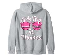 Girls Trip St. Thomas USVI Bachelorette Trip Zip Hoodie