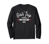 Girls' Trip Switzerland 2026 | Girls Travel Vacation Long Sleeve T-Shirt