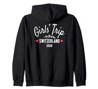 Girls' Trip Switzerland 2026 | Girls Travel Vacation Zip Hoodie