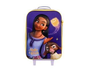 Girl's trolley Bag Karactermania Disney wish 3D Violet 33x17x47 cm