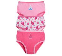 Girls Trolls Multi pack Briefs Kids Poppy World Tour Underwear Knickers Pants (Pack of 3)