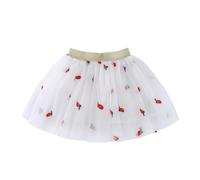Girls Tutu Skirt All Season Heart Tulle Mesh Kids Princess Party Dance Costume Soft Layered Skirt Suitable For 2-8 Years Ideal For Kids' Special Occasions